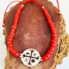 Pulsera Kultrun Plata Mostacilla Ajustable
