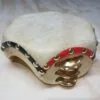 Pandero Cuequero Profesional Triple Chapa Bronce
