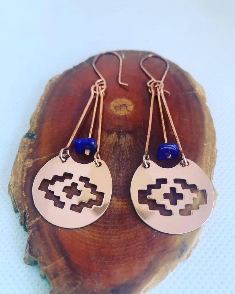 Chaway Chakana Lapislazuli Cobre